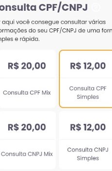 Consultar nome (SPC/SERASA)