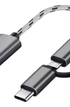 2 Em 1 - Cabo Otg Tipo C E Micro Usb - Usb 3.0