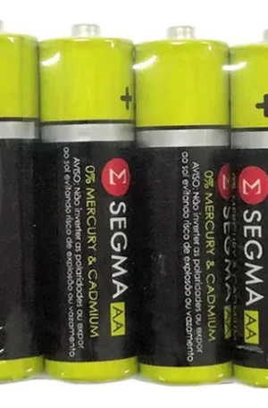 Pilha AAA Dúravel Segma Power Up 4un